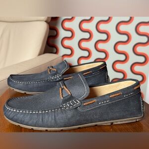 Martin Dingman Bermuda Braid Shoe in Navy Mens Size 10 Men